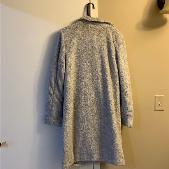 Beautiful Long Gray Jacket - Picture 7 of 7